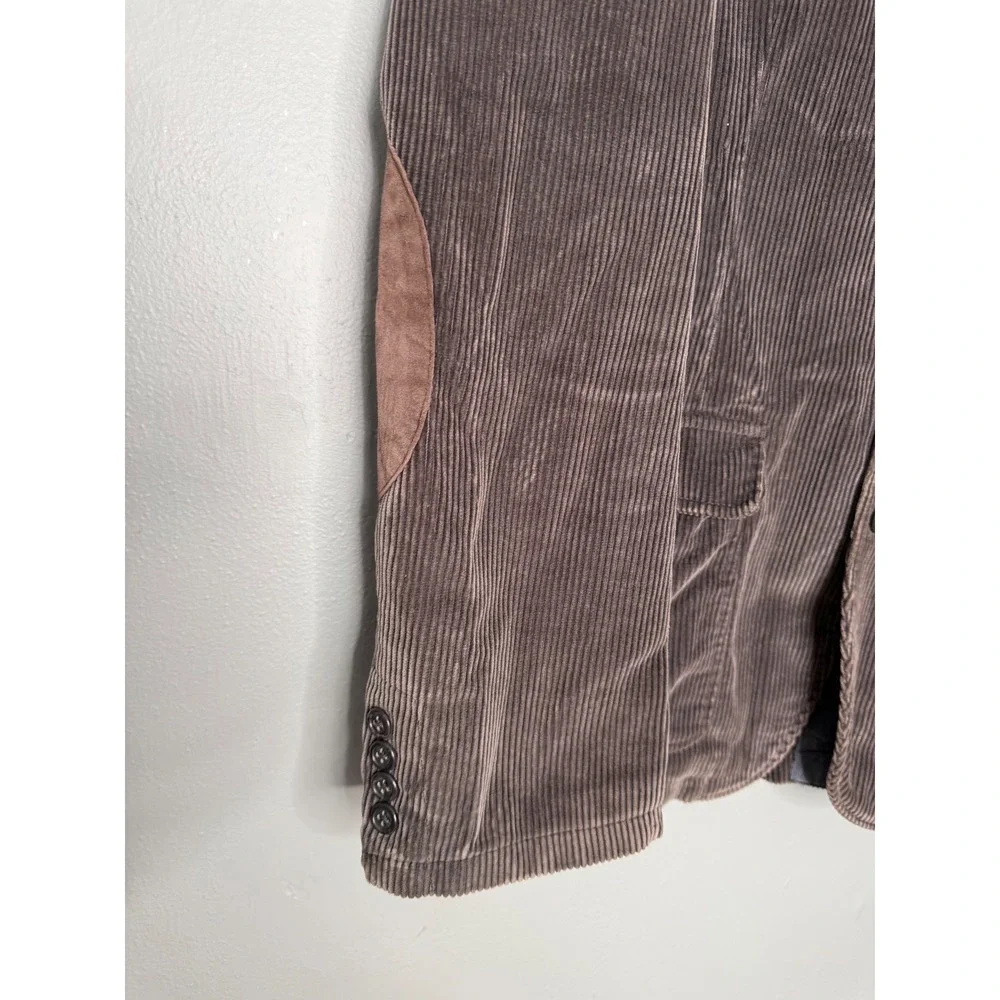 J.crew vintage brown corduroy elbow parches chore‎ coat blazer jacket